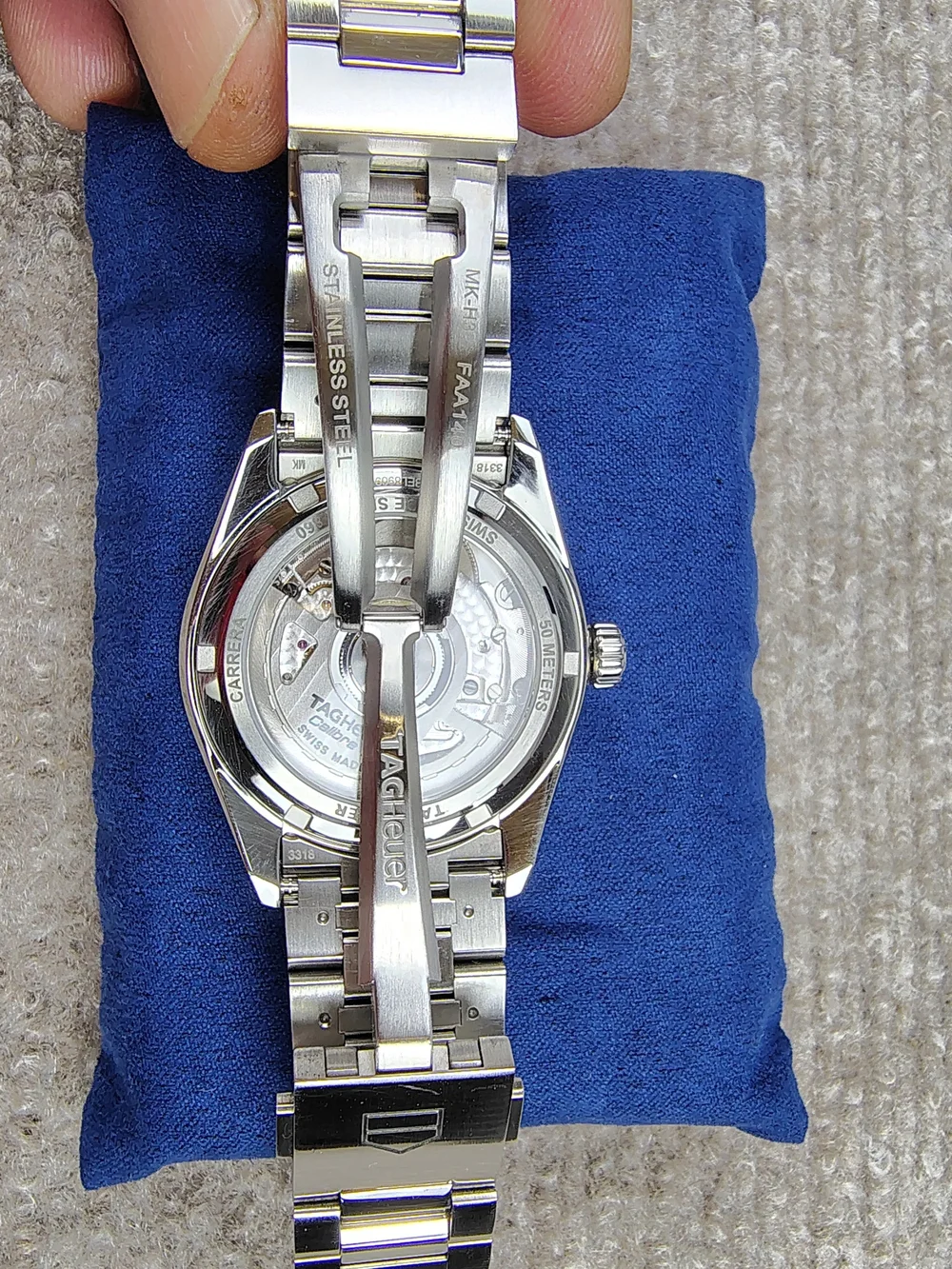 Ladies TAG Heuer Carrera Date Automatic 36mm, Pink Calibre 7 Ref. WBN2313.BA0001